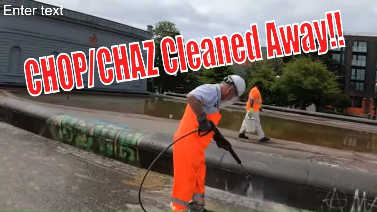 Inside Look at Cleanup of Seattle's CHOP/CHAZ - w/ Police Escort