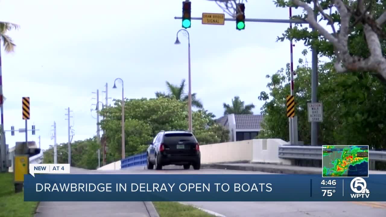 George Bush Boulevard Bridge in Delray Beach reopens