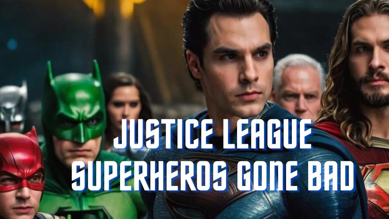 what JUSTICE LEAGUE HEROS WOULD LOOK LIKE IF THEY TURNED BAD