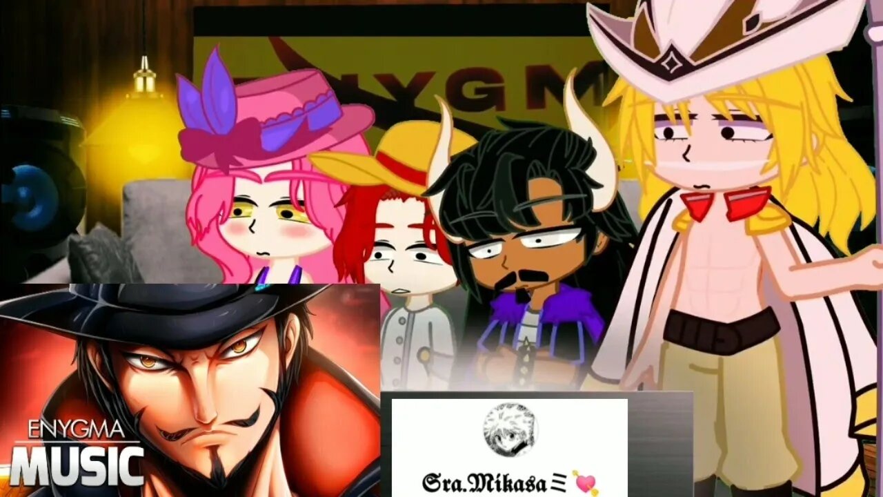 Yonkous originais, era Roger React ao Rap do Mihawk #gacha