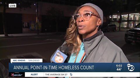 Volunteer leader provides insight on homeless count in San Diego