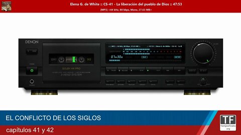 audio libro - el conflicto de los siglos - capítulos 41 y 42