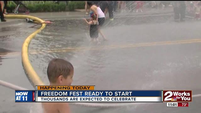 Jenks Freedom Fest starts today to celebrate freedom