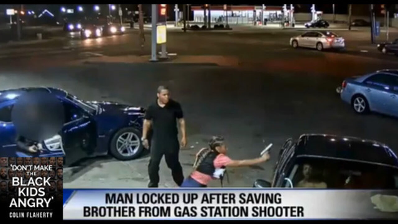 Colin Flaherty: Dead Store Clerk of Black Violence & Crazy Shooting At Detroit Gas Station