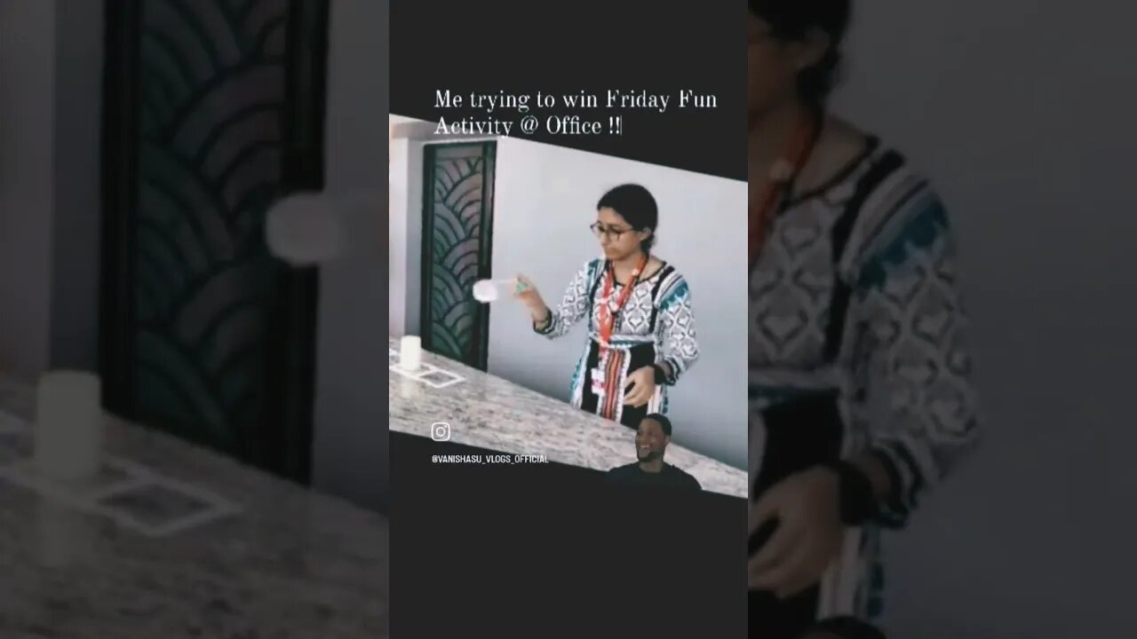 Friday Fun@Office #vanishasuvlogs #games #fun #flipthebottlechallenge #funtimes #memories