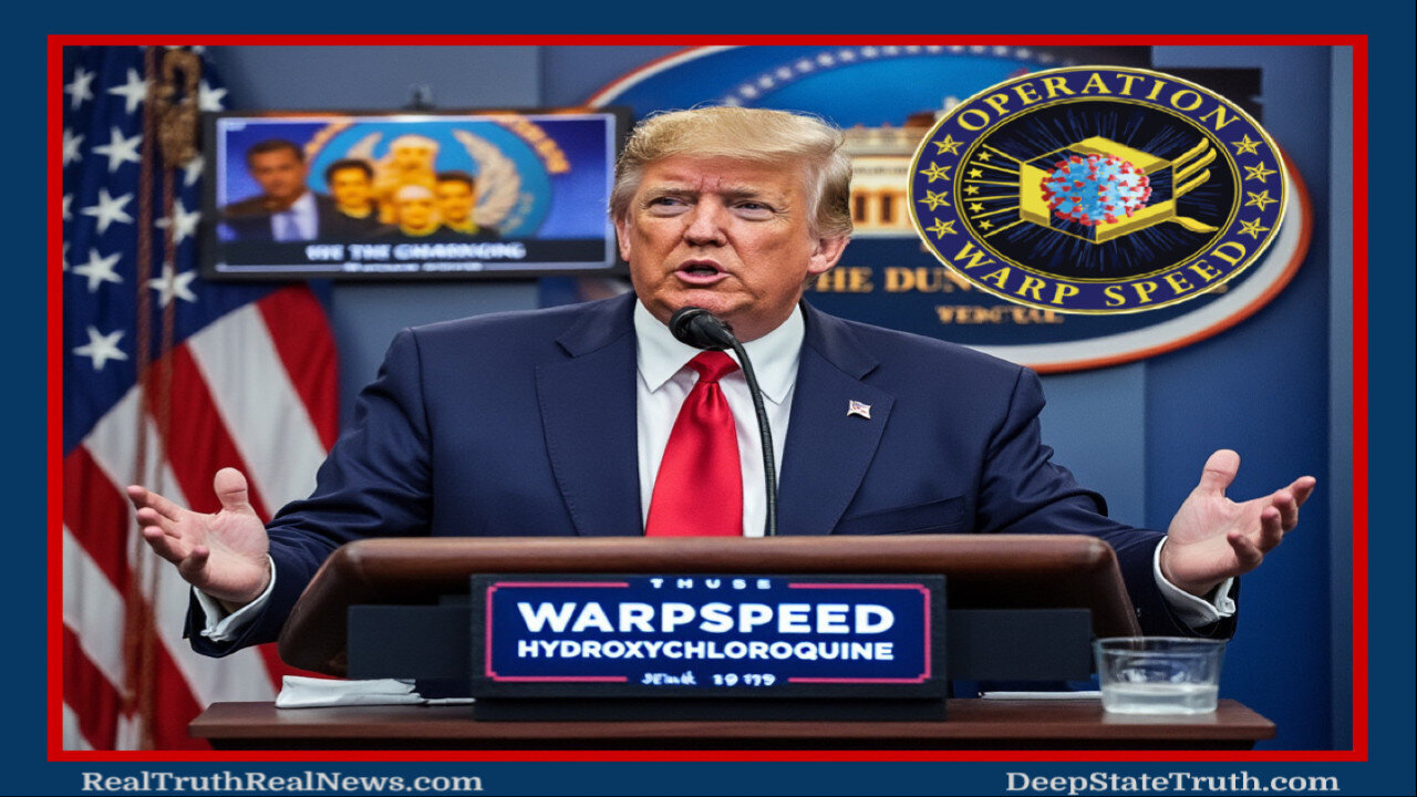 Why Was "WARPSPEED" Created in 2020 Did it Appear That Trump Was Endorsing the Covid "Kill-Shots"?