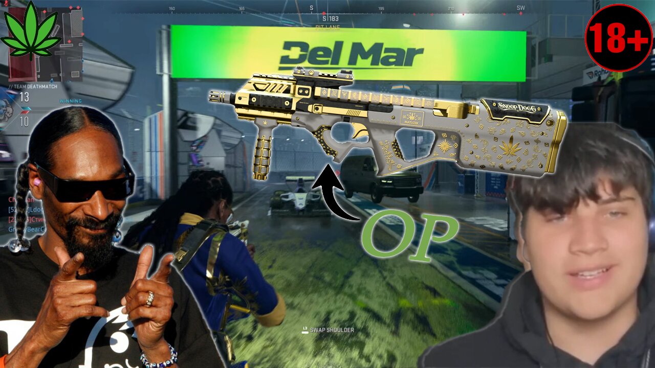 I played 3rd person Call Of Duty whilst high (Snoop Dogg's Gun Is OP)