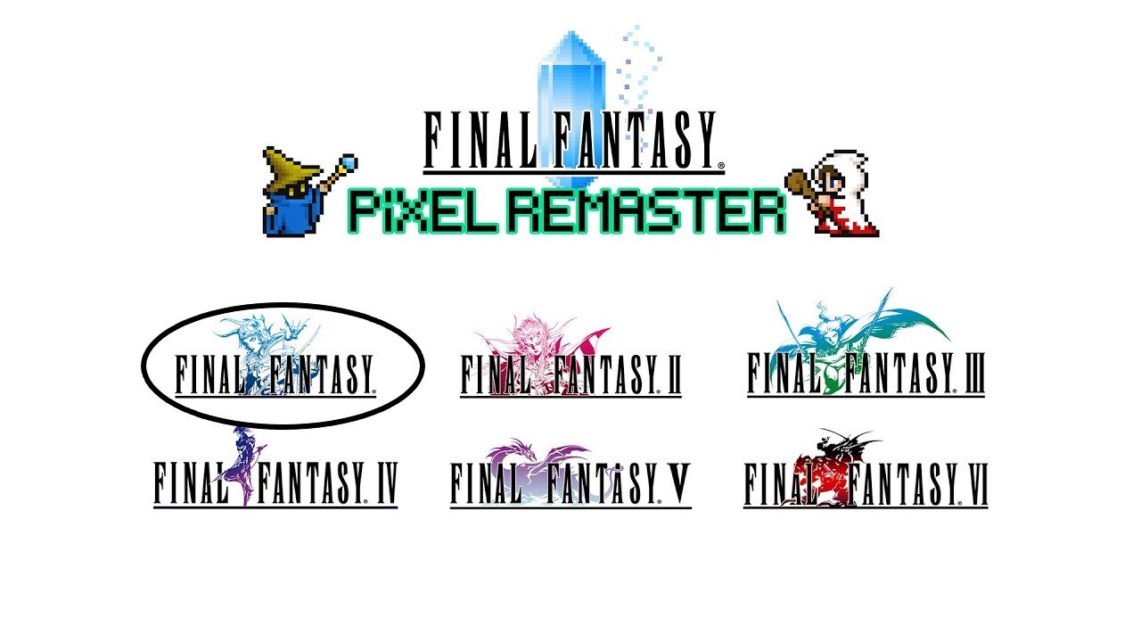 Final Fantasy Pixel Remaster - FF Intro