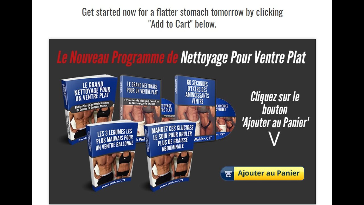 FRENCH - Flat Belly Flush & 10-Day Fat Flush (NEW)