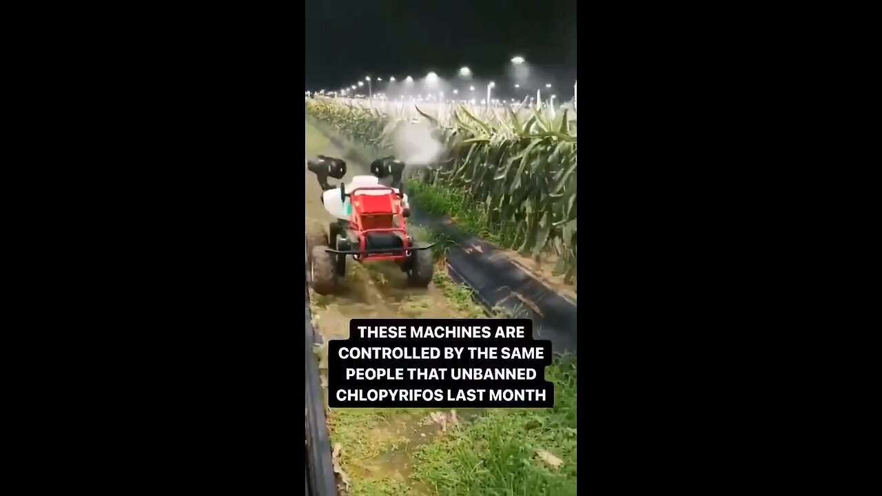 🙄Seriously how many chemicals before food hits our plate...☠️💀Depopulation agenda in full swing 😡