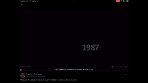 Trump knew back in 1987 what was up.