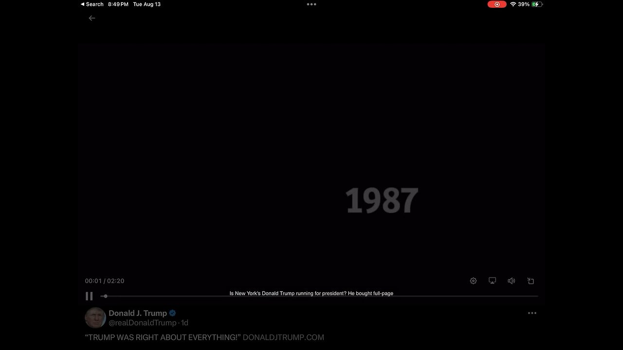 Trump knew back in 1987 what was up.