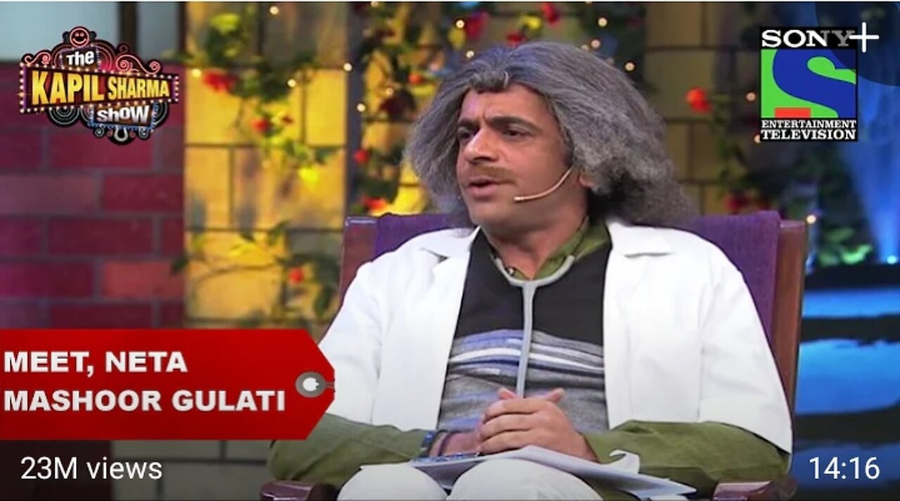 Meet, Neta Mashoor Gulati - The Kapil Sharma show