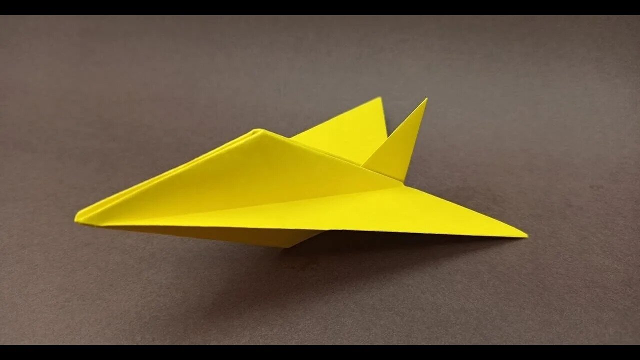 How to Make a Paper Airplane Origami Airplane