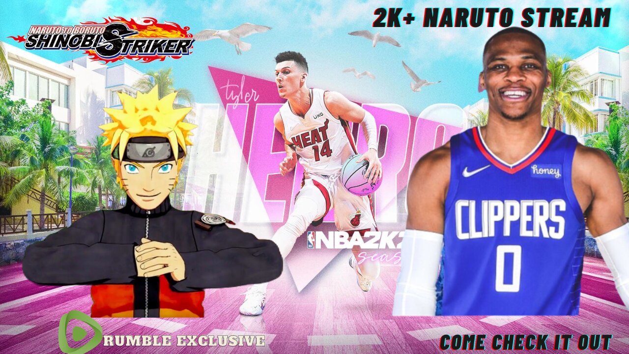 NBA 2K23 AND NARUTO STREAM