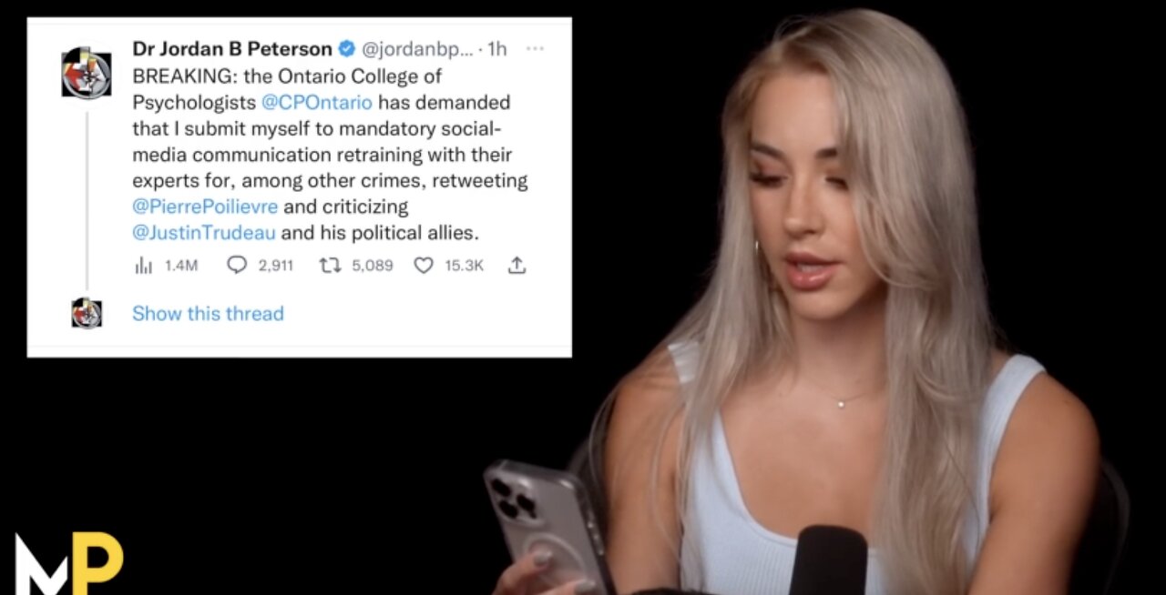 LIVE!!! Mikhaila Peterson: "They Are Threatening to Take My Dad's Licence"