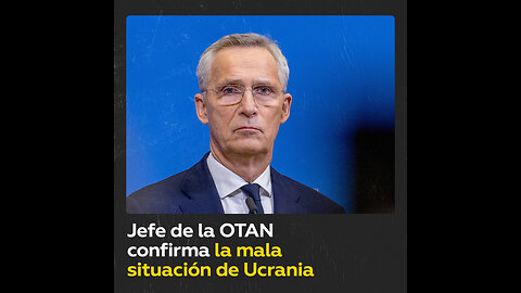 Jefe de la OTAN se prepara para “las malas noticias” de Ucrania