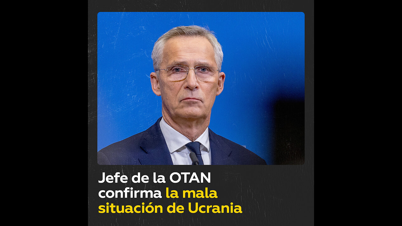 Jefe de la OTAN se prepara para “las malas noticias” de Ucrania