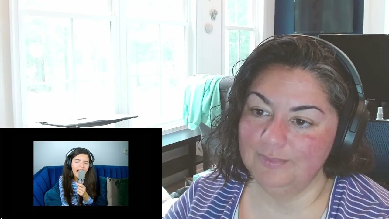 Reaction - Angelina Jordan - I'd Rather Go Blind
