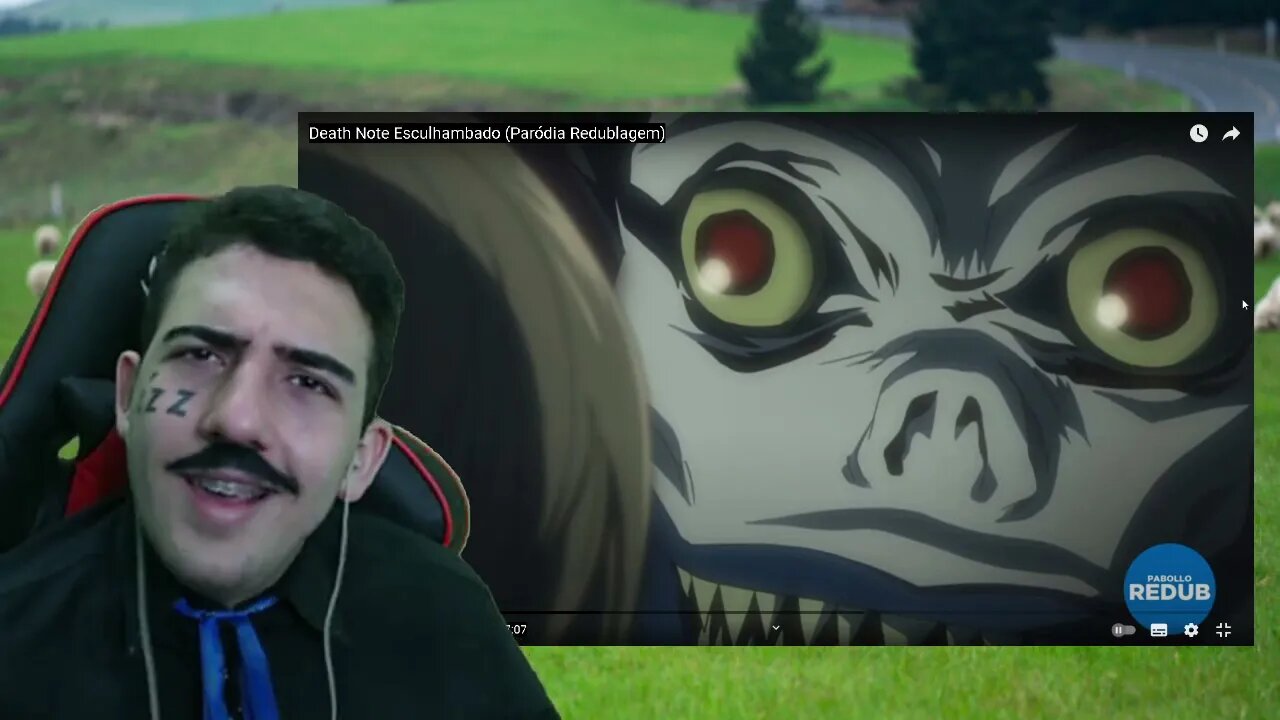 PASTOR REACT Death Note Esculhambado (Paródia Redublagem)