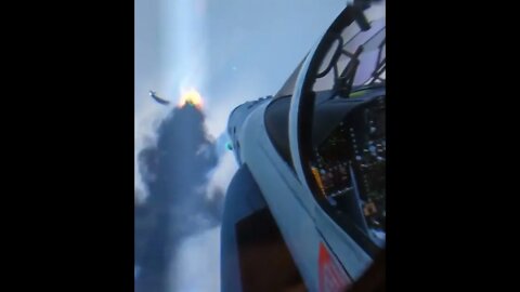 Flying a fighter jet in VR