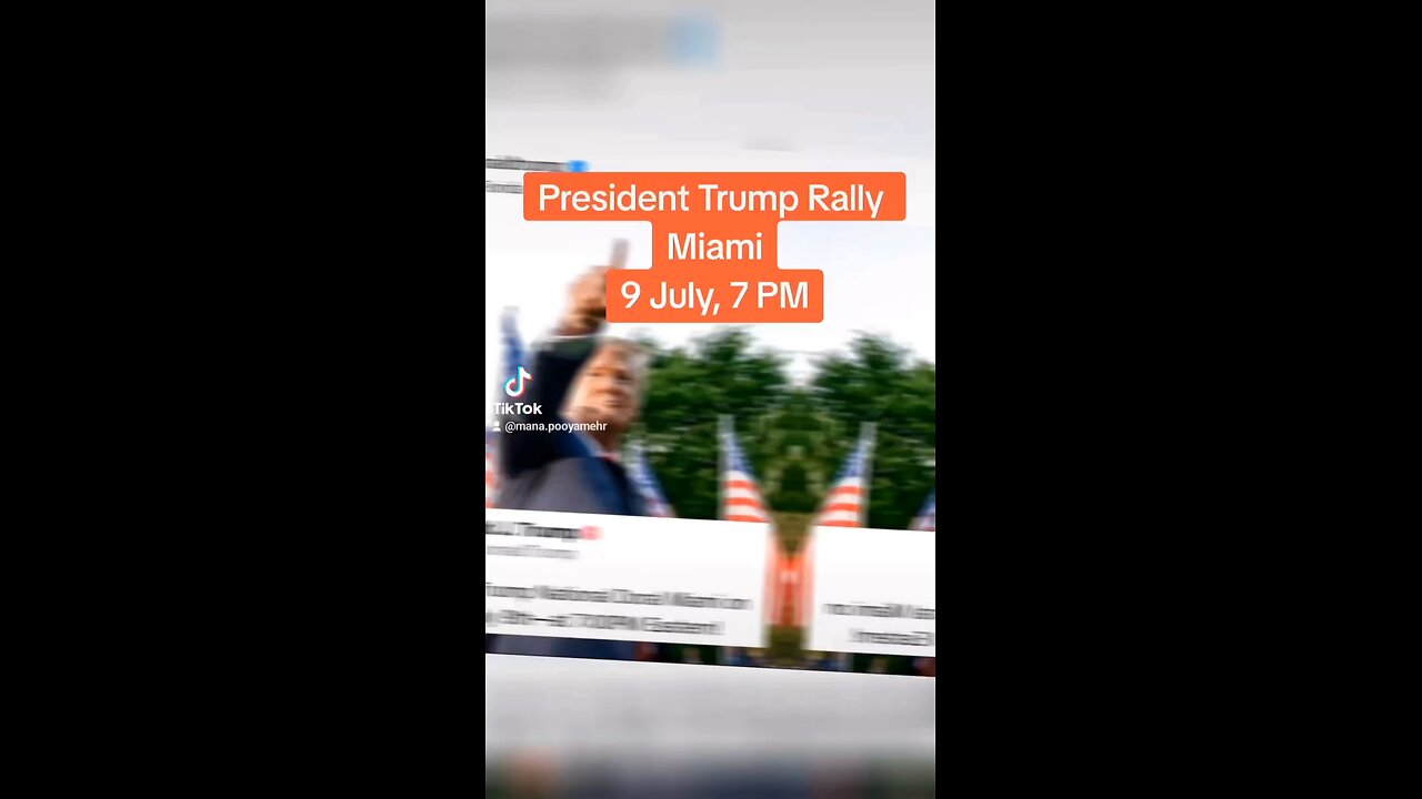 9July, Miami, President Trump Rally