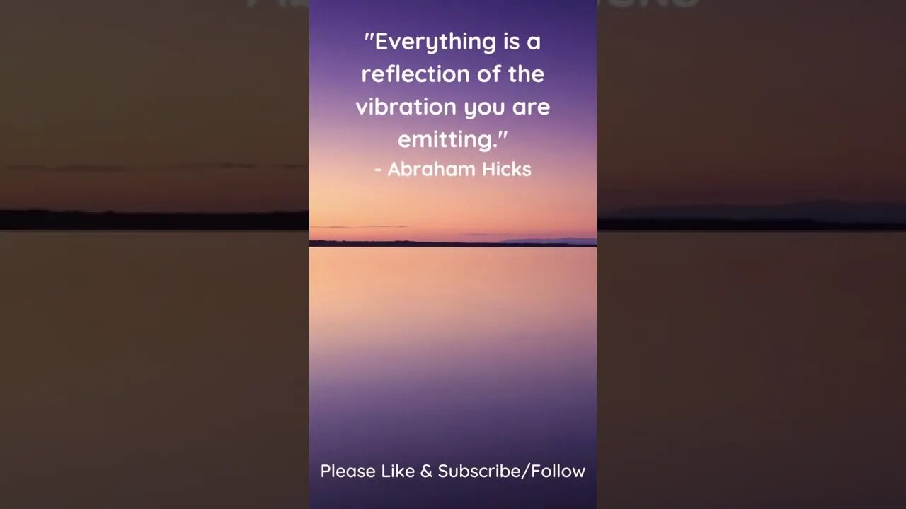 Everything Is a Reflection