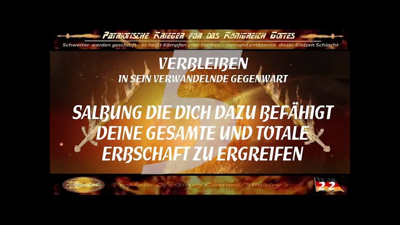 22- Verbleiben in Gottes Verwandelnde Gegenwart