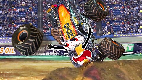Monster Jam Extended Highlights | Monster Truck Fails, Happy Doodles | Doodles