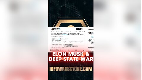 Alex Jones: Elon Musk & Deep State Now at War - 12/18/24