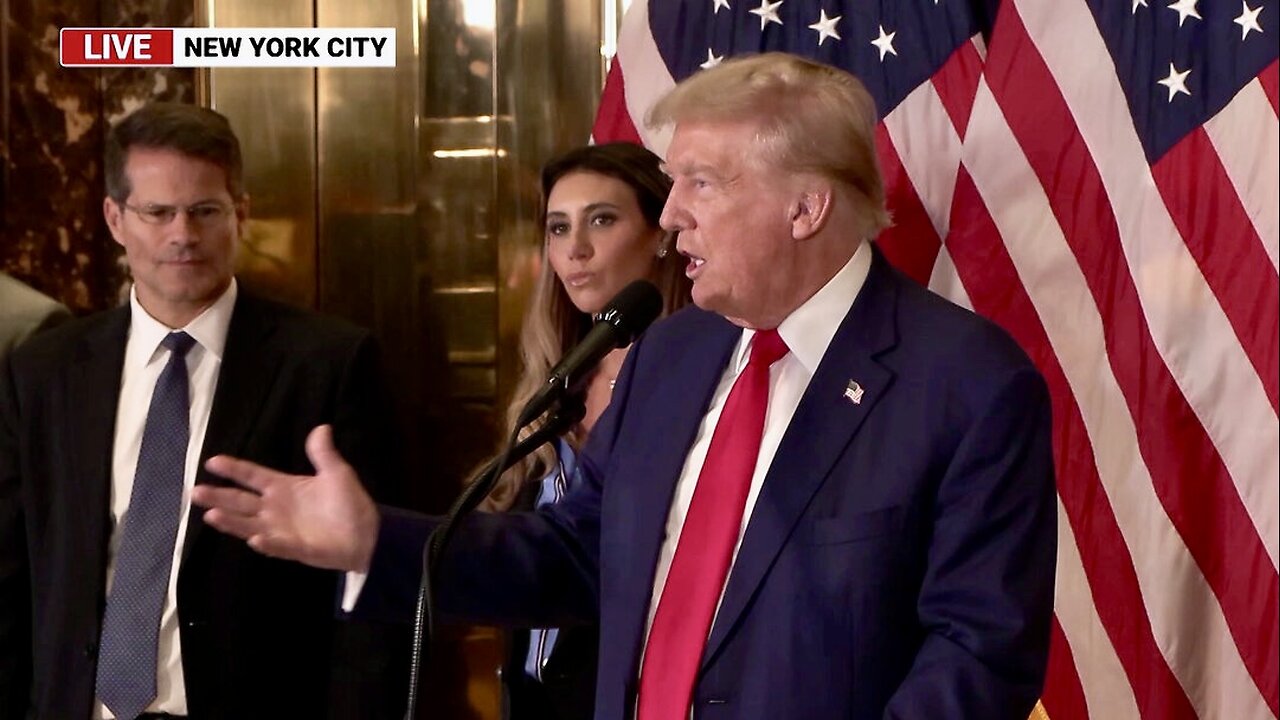 President Trump Holds Press Conference at Trump Tower in New York City (9/6/24)