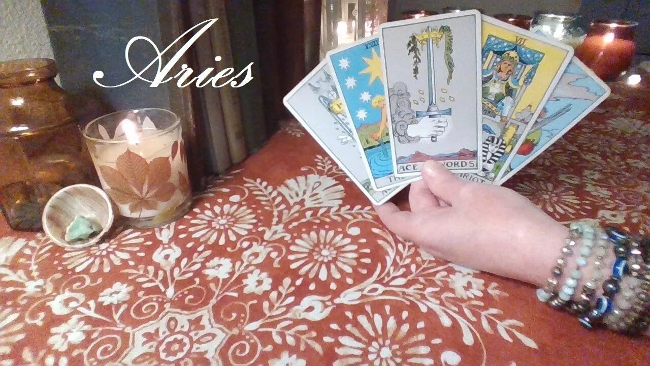 Aries 🔮 THE MOST POWERFUL MOMENT OF YOUR LIFE Aries! August 29th - September 4th Tarot Reading