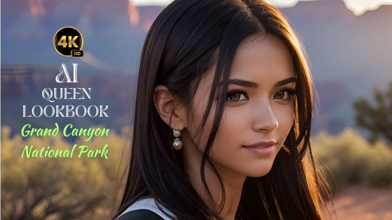 [4K] Ai Queen LookBook l Grand Canyon National Park l Wildflower Wranglers #AiQueenLookBook