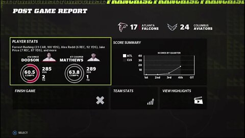 TDFL Football [Season 7/Week 13]: Atlanta (4-7) @ Columbus (5-7)