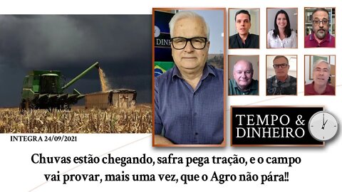 Chuvas estão chegando, safra pega tração, e o campo vai provar, mais uma vez, que o Agro não pára!!