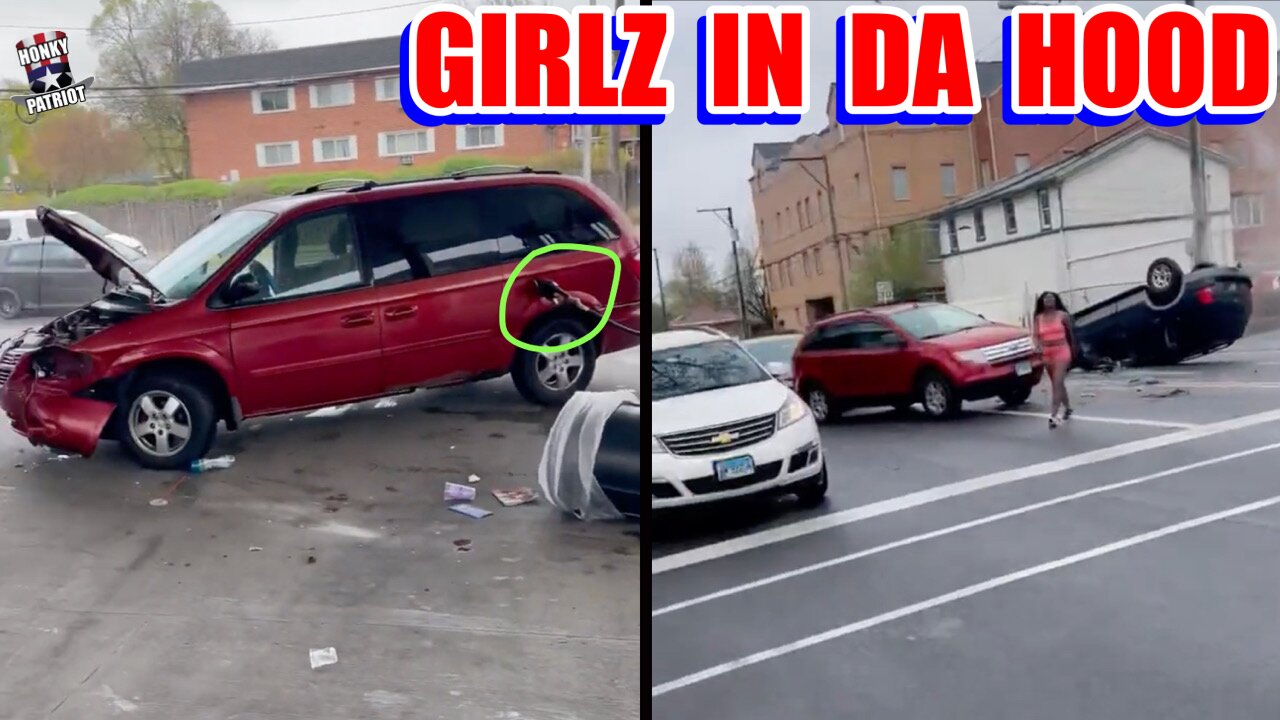 Crazy Woman Crashes Vehicles, Drags Man at Chicago Gas Station