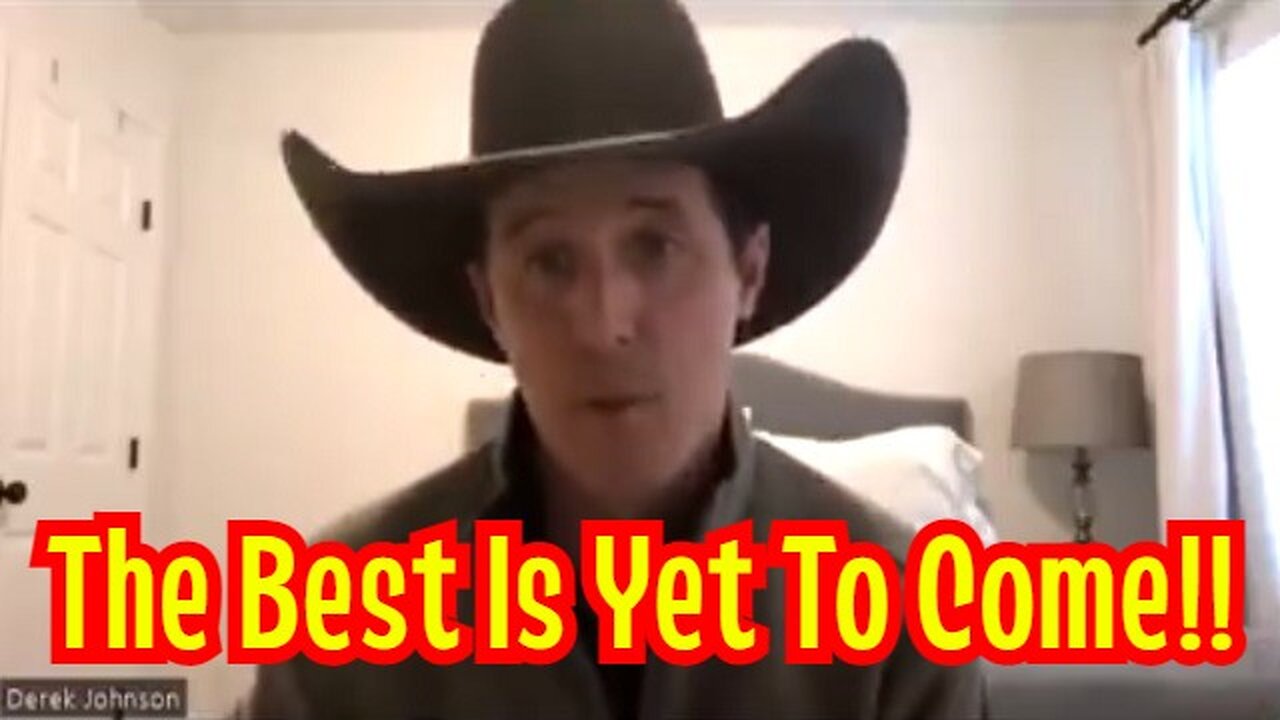 Derek Johnson Latest BOMSHELL: The Best Is Yet To Come!!