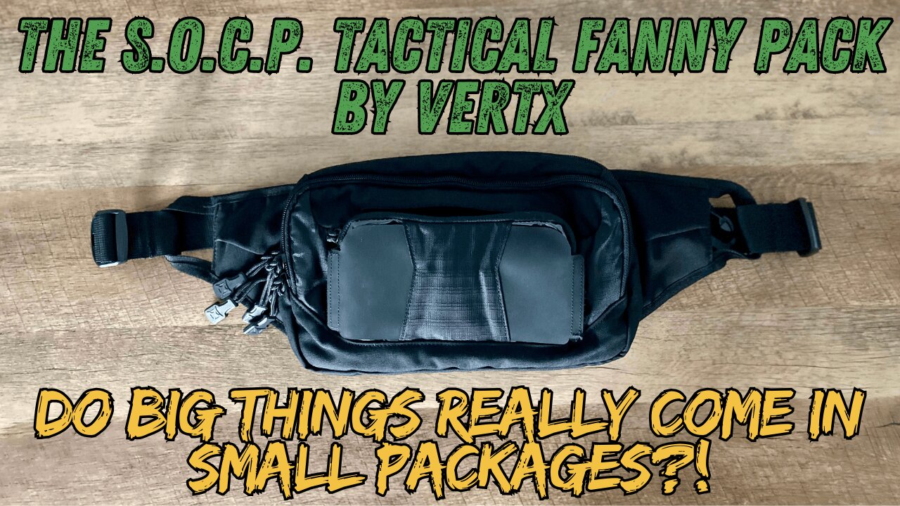 The S.O.C.P. Tactical Fanny Pack by Vertx