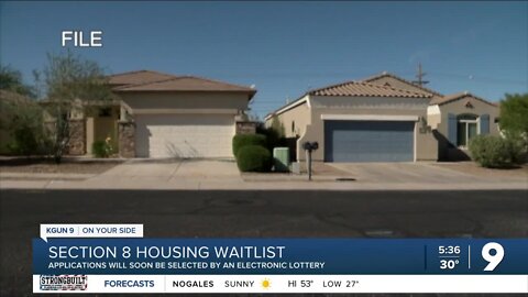 All Section 8 housing applications now received will go through the first lottery process