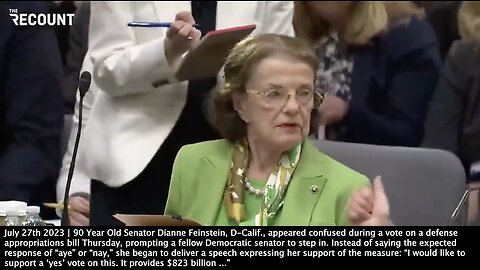 The Great Reset | Politician Puppets | Dianne Feinstein & Mitch McConnell