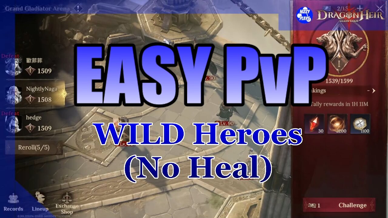 🗡️🗡️ Easy PvP - NO HEAL Wild Heroes 🗡️🗡️