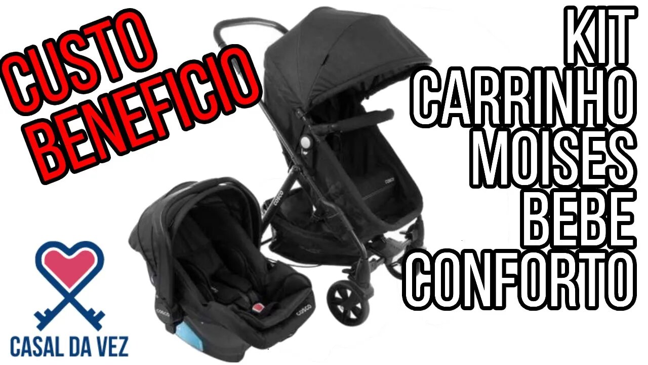 Carrinho De Bebê Cosco Travel System Poppy