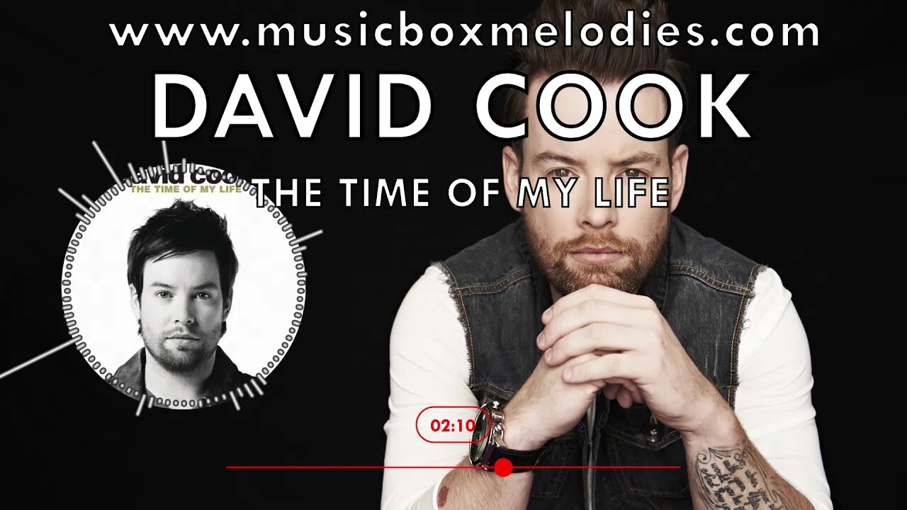 [Music box melodies] - The Time of my Life by David Cook