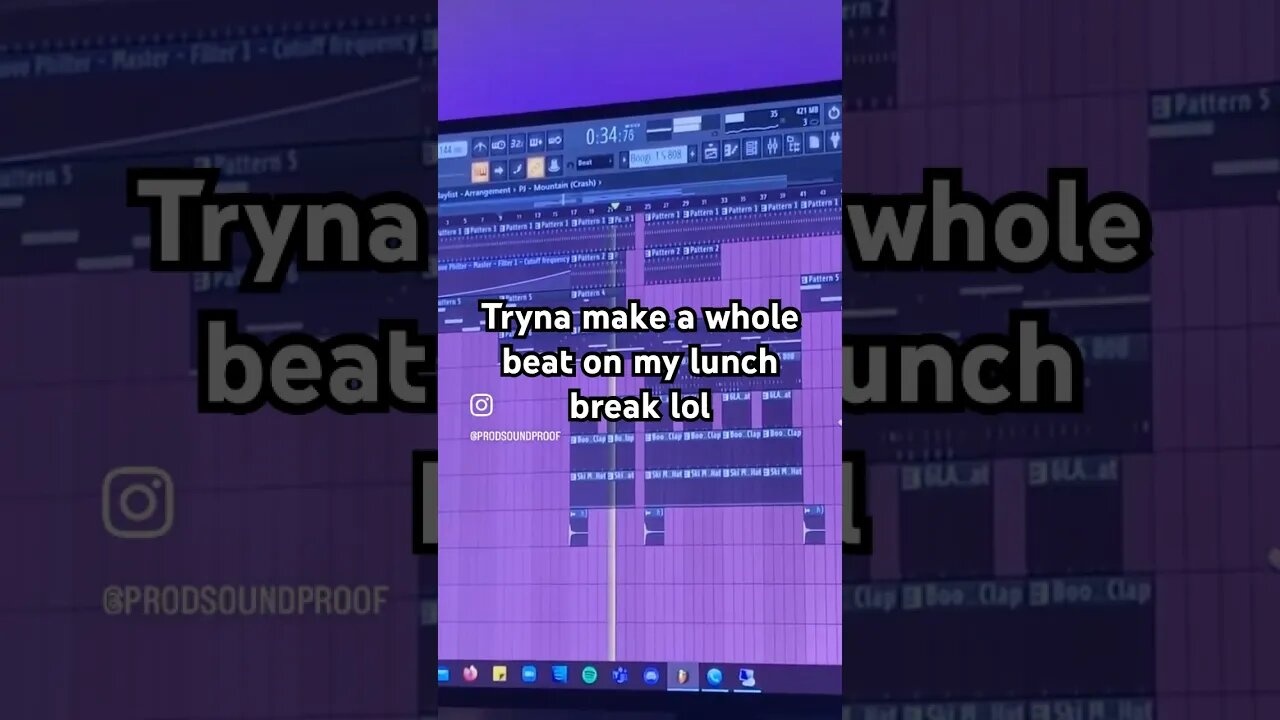 Pressure makes diamonds, right? #producer #flstudio #beatmaking