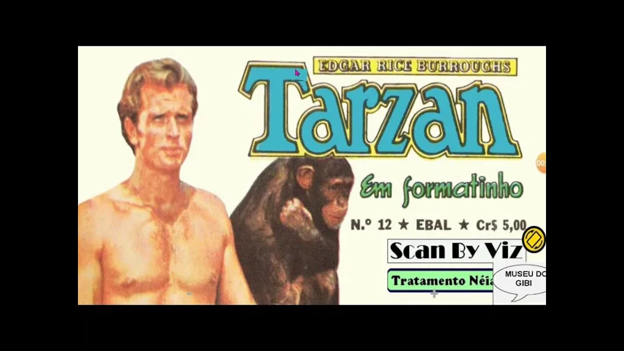 TARZAN FORMATINHO 12 A TRAIÇÃO DE GOGULU #quadrinhos #comics #desmanipulador #MUSEUDOGIBI