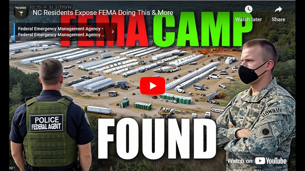 NC Residents Expose FEMA Doing This