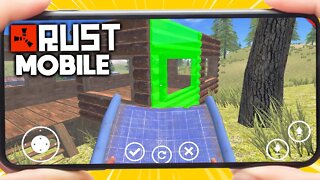 JOGUEI PELA PRIMEIRA VEZ O RUST MOBILE - OXIDE SURVIVAL ISLAND