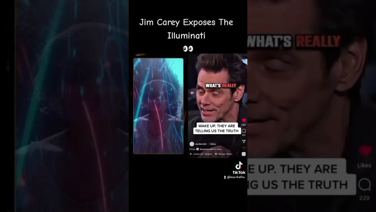 Jim Carrey Exposes The Illuminati