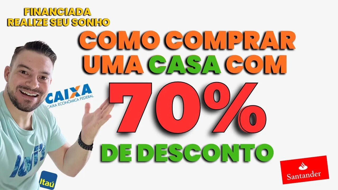 COMPRE sua Casa muito mais BARATA | Imóvel proprio com 80% de desconto e financiada