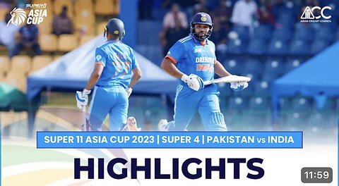 Pakistan vs India full highlights (part 2)